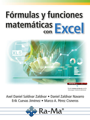 cover image of Fórmulas y funciones matemáticas con Excel